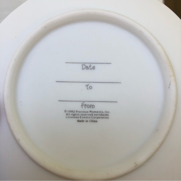 Precious Moments “Sew in Love” plate - Picture 4 of 5